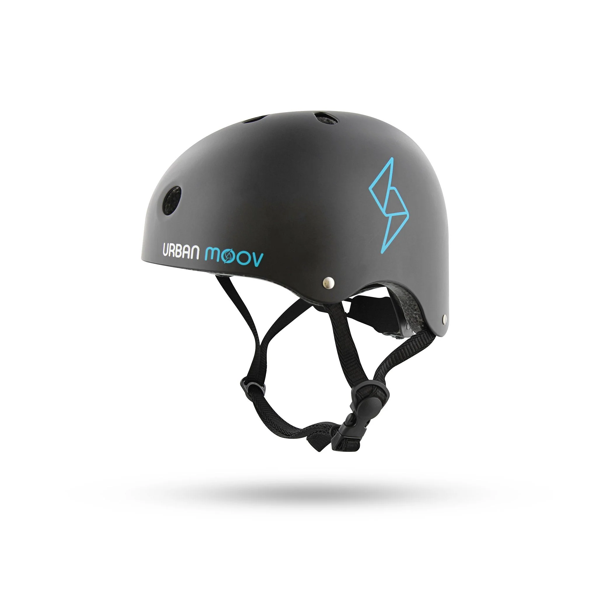 Schwarzer Universalhelm für E-Scooter