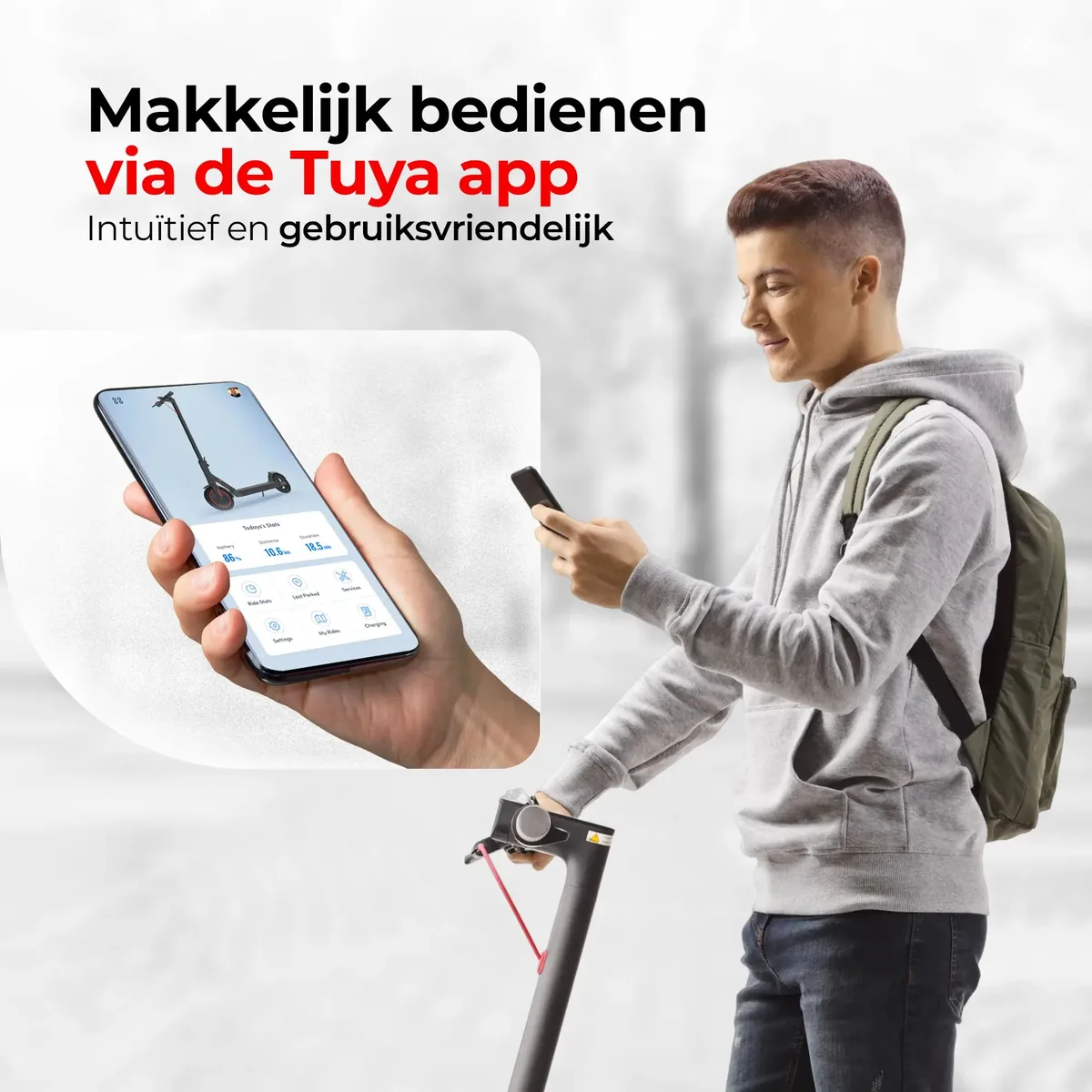 Stay-on Tuya elektrische step elektrische step